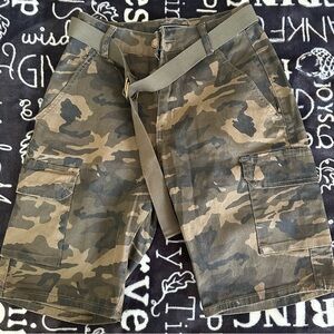 Camo Cargo Shorts